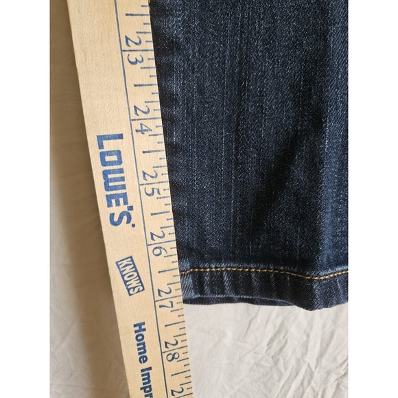 Soho Boyfriend Jeans Women's 2 (29x27) Relaxed Embroidered New York & Company - Picture 4 of 10